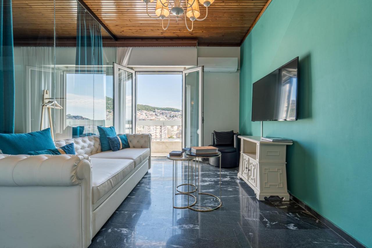 Aura Celestia Apartment Kavála ภายนอก รูปภาพ